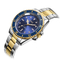 Professional Zinc Alloy Case Casual Wrist Watches With Black Face