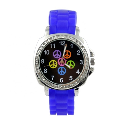 Silicone Monol Watches in Different Colors with Japan Movt DWG--R0107-4