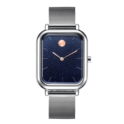 Alloy case watches unisex quartz watch leather strap brand your logo