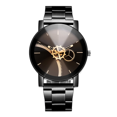 Military Quartz Luxury Wrist Watch Stainless Steel Waterproof Wristwatch