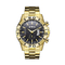 Customized Alloy Quartz Chronograph Watch Stainless Steel Waterproof Quartz Wristwatch