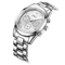 Luxury Men Alloy Quartz Watch Waterproof Wristwatch Subdial For Decoration