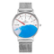 Luxury Mens Quartz Watch Stainless Steel Wrist Watch 3ATM Waterproof