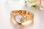Luxury women automatic mechanical stainless steel chain wrist watches
