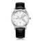 Fashion Luxury Stainless Steel Case Back Wristwatch for Couple Lover