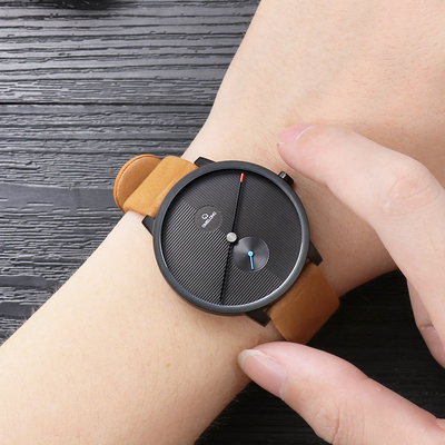 Ultra Thin Mens Stainless Steel Watch