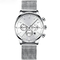 Watch wholesale 3ATM minimalist mesh strap watch custom logo for men