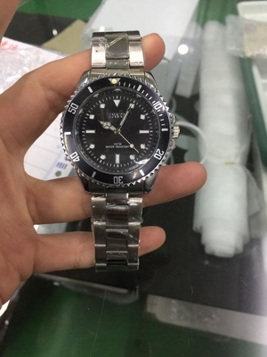 Customized Rollexable Style Alloy Quartz Watch CE ROHS Certificated