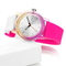 Premium Womens Plastic Watches Wristwatches With Large Round Dial