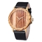Simple Style Leather Strap Quartz Wood Watches Luxury Bracelet Watches