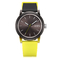 Casual Quartz Analog Silicone Stainless Steel Dial Sports Wristwatch Multi - Color