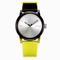 Casual Quartz Analog Silicone Stainless Steel Dial Sports Wristwatch Multi - Color