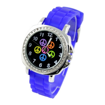 Silicone Monol Watches in Different Colors with Japan Movt DWG--R0107-4