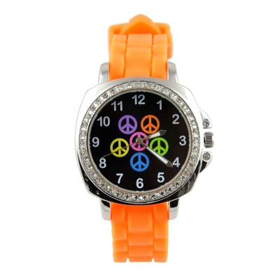 Silicone Monol Watches in Different Colors with Japan Movt DWG--R0107-4