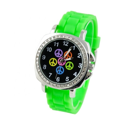 Silicone Monol Watches in Different Colors with Japan Movt DWG--R0107-4