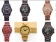 Luxury custom logo fashion men wooden watch
