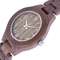 100% waterproof mens wood watch custom logo