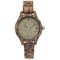 Luxury quartz wrist watch wooden watch band