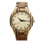 Fashion Zebra custom  wood watch private label , quartz wood watch with fair price