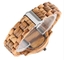 CE ROHS Wooden Wrist Watch Dial Custom Wooden Watch Band