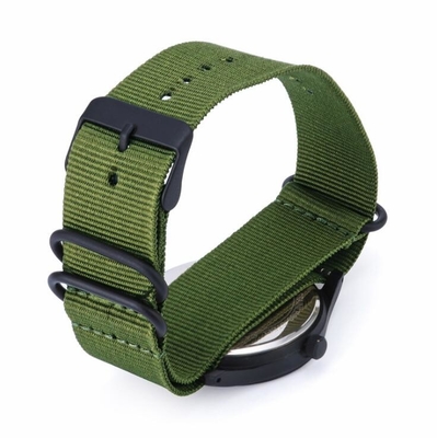 Waterproof Men'S Nylon Strap Watches Military Style CE RHOS Approved