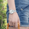 Classic Fashion Women Alloy Quartz Watch Custom Logo CE ROHS Approved