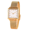 Slim Quartz Square Watch , Mesh Band Quartz Watch Silver / Gold / Rose Gold Color
