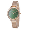 Fashion Diamond Surface Alloy Quartz Watch , Mesh Band Quartz Ladies Wrist Watches