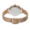 Fashion Diamond Surface Alloy Quartz Watch , Mesh Band Quartz Ladies Wrist Watches