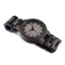 Creative Natural Black Mens Wooden Watch Waterproof CE ROHS Approved
