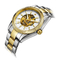Popular Automatic Mens Wrist Watches Gold Plated CE ROHS Approved
