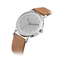 Women High Accuracy Quartz Watches 12 Month Guarantee With Brown Leather Band