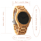 ROHS BSCI Bamboo Wooden Wrist Watch Japan Quartz Movement
