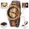 Personalized Wooden Wrist Watch Wrist Wood Watches Custom Design