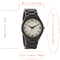 Christmas Gifts Japanese Miyota Movement Wristwatches Simple Design For Men / Women