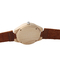 Genuine Leather Band Bamboo Wooden Watch Simple Design With Japan Quartz Movement