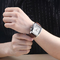 OEM Dial Wrist Genuine Leather Quartz Watch For Business Man