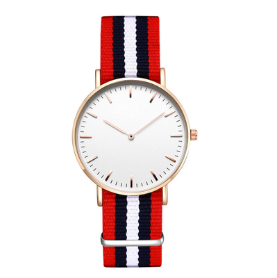 316L Stainless Steel Unisex Custom Design Watches 50m Waterproof