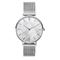 GL20 Quartz Womens Fashion Watch with Stainless steel mesh strap