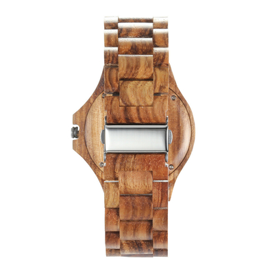 3ATM Waterproof VD53 Movement Wooden Quartz Watch