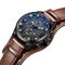 3ATM BSCI Quartz Men Wrist Watch Mineral Lens Minimalist Swiss