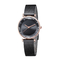 PVD Plated All Black Fashion Lady Watch Mesh Band Alloy Quartz Watch For Women