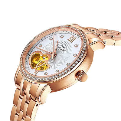 SS304 Automatic Mechanical Wrist Watch Quartz Miyota Movt Movement