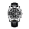Casual Sport Chronograph Luxury Wrist Watch Quartz Leather Waterproof