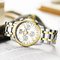 Casual Mens Quartz Watch Chronograph Water Resistant Fashion Steel Wrist Watches
