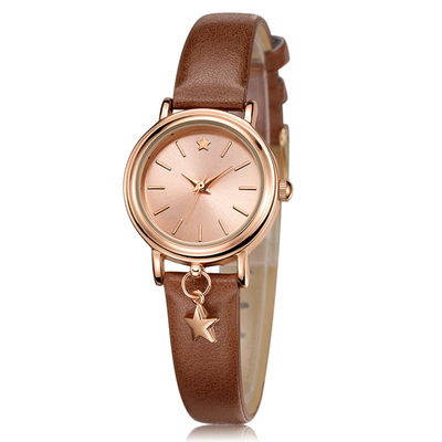 Quartz Pc21 Womens Fashion Watch Leather Fancy Waterproof 30mm