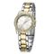 CZ Quartz Women Wrist Watch Gold Plated Stainless Steel Diamond Iced Out