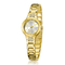 3ATM Waterproof Ladies Quartz Watch OEM Minimalist Gold Watch