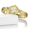 3ATM Waterproof Ladies Quartz Watch OEM Minimalist Gold Watch