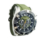Military Men Leather Wrist Watch Date Chronograph Water Proof